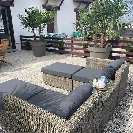 아파트 L Ecrin Villersois Terrasse Vue 빌레쉬르메르